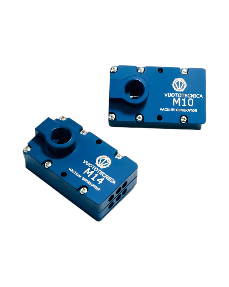 Multi-stage vacuum generators M 10, M 14 and M 18